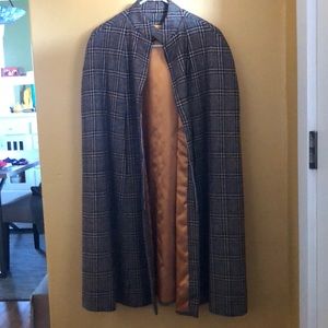 Vintage Pendleton Style Capelet